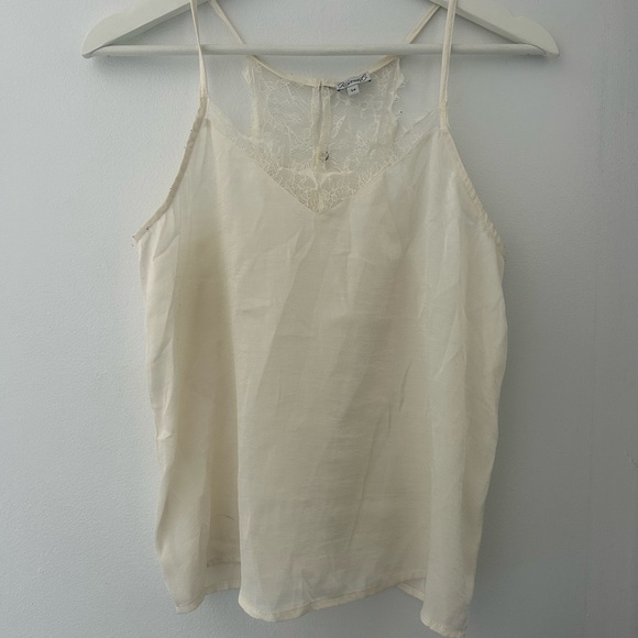 Off White / Cream Dainty Lace Cami Size Small - Picture 1 of 4